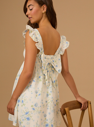 Lucy Floral Mini Dress - ARULA - 