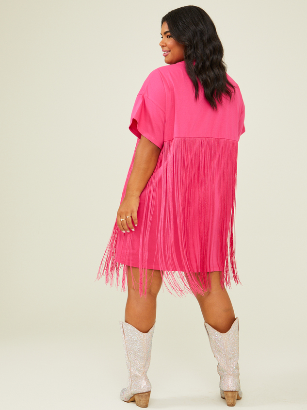 Western Fringe Dress Detail 4 - ARULA