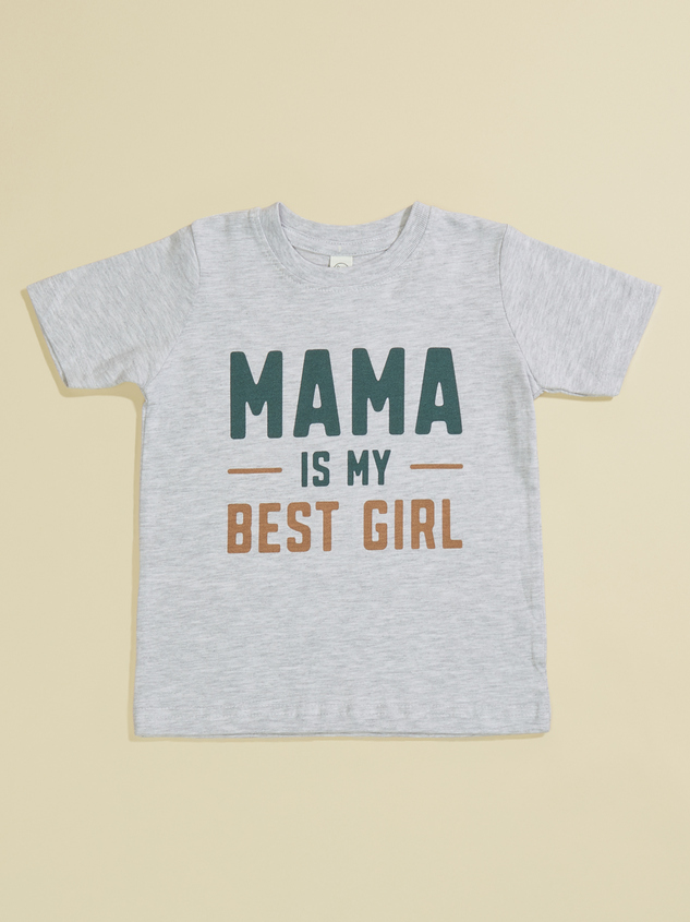 Mama Is My Best Girl Graphic Tee - ARULA