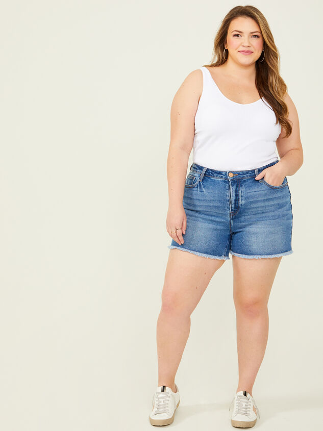 Rayna Denim Shorts Detail 1 - ARULA