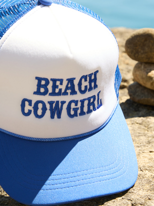 Beach Cowgirl Trucker Hat - ARULA