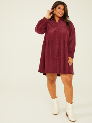 Ella Corduroy Dress - ARULA