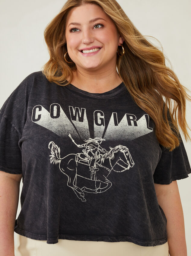 Cowgirl Horse Tee Detail 4 - ARULA
