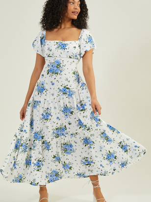 Emmy Floral Maxi Dress - ARULA