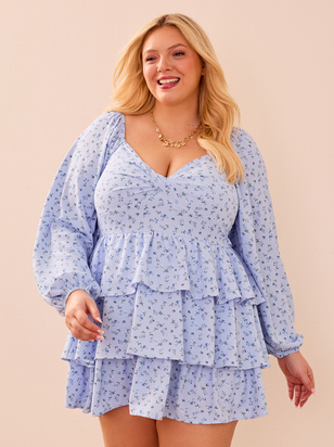 Emilie Floral Mini Dress - ARULA
