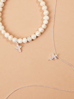 Cross Jewelry Mom Mini Set by Mud Pie - ARULA