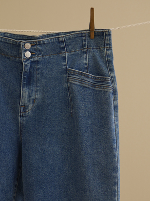Maggie Wide Leg Jeans - ARULA