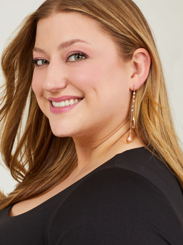 Claudia Stone Earrings Detail 2 - ARULA