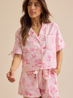 Whitlee Western Lounge Top - ARULA
