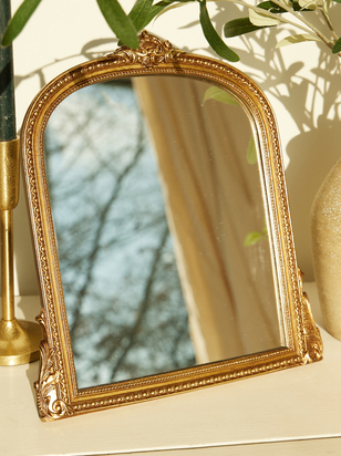 Gold Ornate Mirror - ARULA