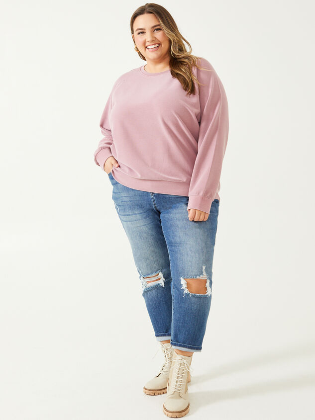 Rhode Ribbed Sweatshirt Detail 4 - ARULA