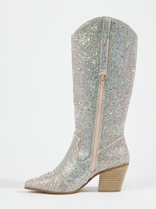 Nashville Crystal Boots by Matisse Detail 4 - ARULA