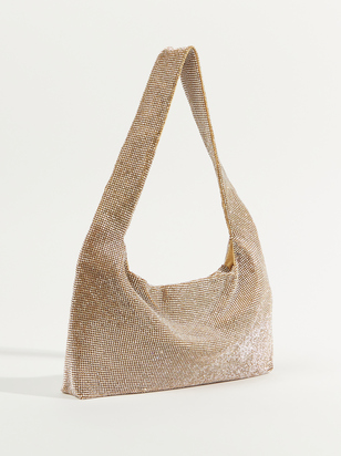 Jovie Rhinestone Shoulder Bag - ARULA