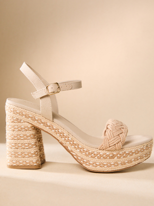 Dakotta Twisted Platform Heel - ARULA - 