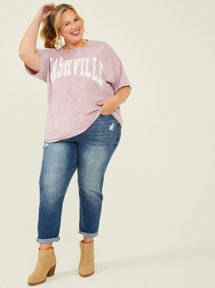 Nashville Oversized Tee - ARULA