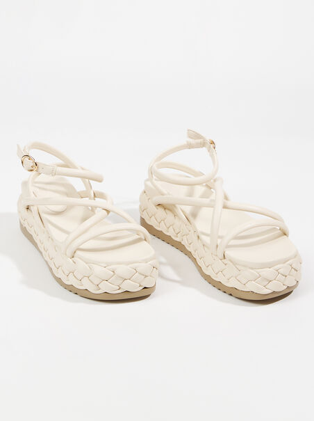 Lilith Braided Platform Sandals - ARULA