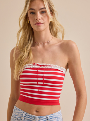 Addi Strapless Striped Cami - ARULA