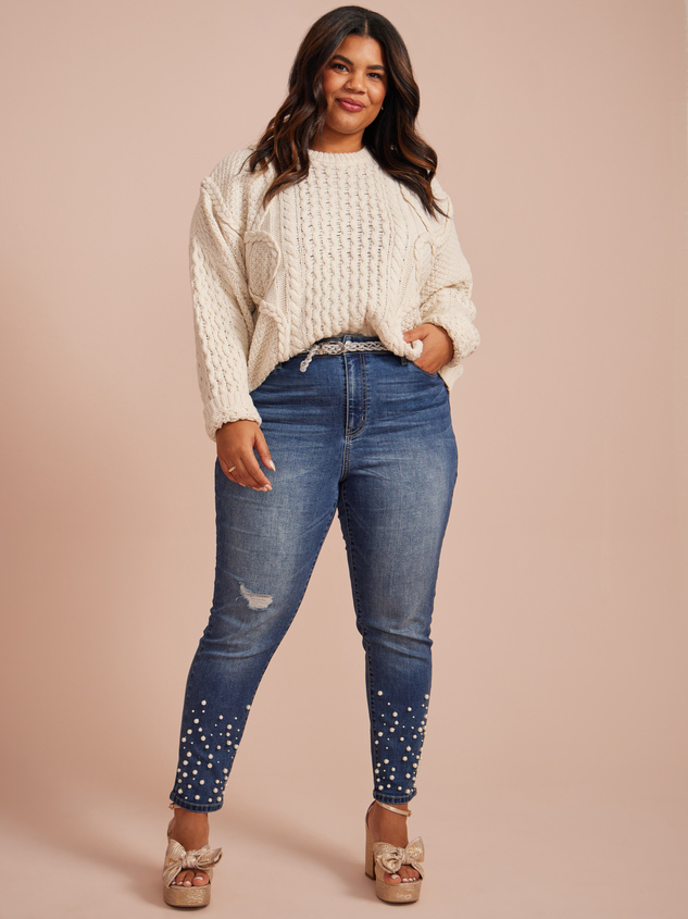 Peyton Pearl Skinny Jeans - ARULA
