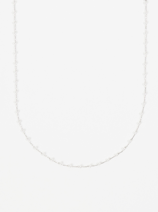 Tinley Pearl Choker Necklace Detail 2 - ARULA