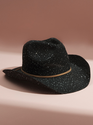 Harper Sequin Cowboy Hat - ARULA