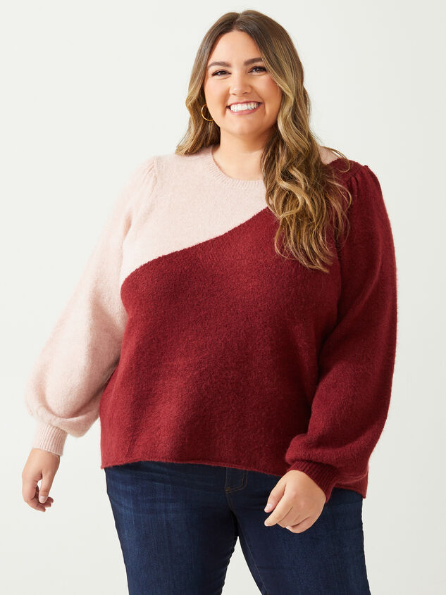 Jemma Colorblock Sweater - ARULA