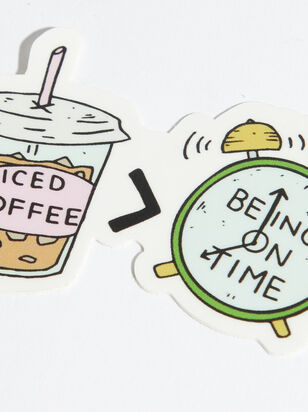 Iced Coffee Sticker - ARULA