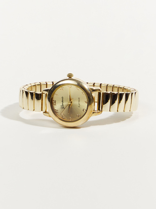 Round Face Stretch Watch - ARULA