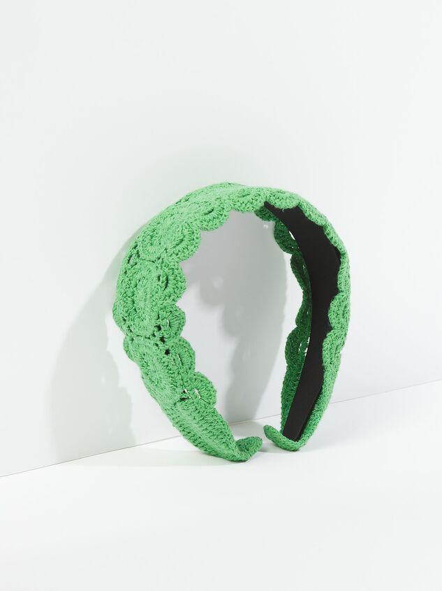 Alaia Crochet Headband Detail 1 - ARULA