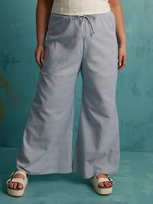 Bethany Linen Pants Detail 2 - ARULA
