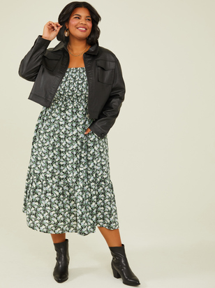 Presley Vegan Leather Jacket - ARULA