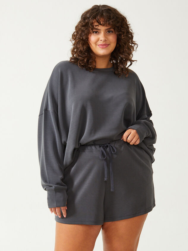 Dreamluxe Lounge Shorts Detail 1 - ARULA