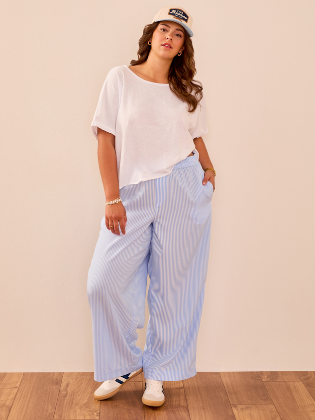 Michaela Boxy Tee Detail 2 - ARULA