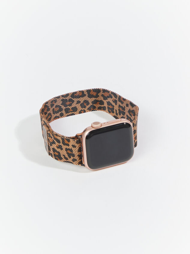 Leopard Smart Watch Band Detail 2 - ARULA