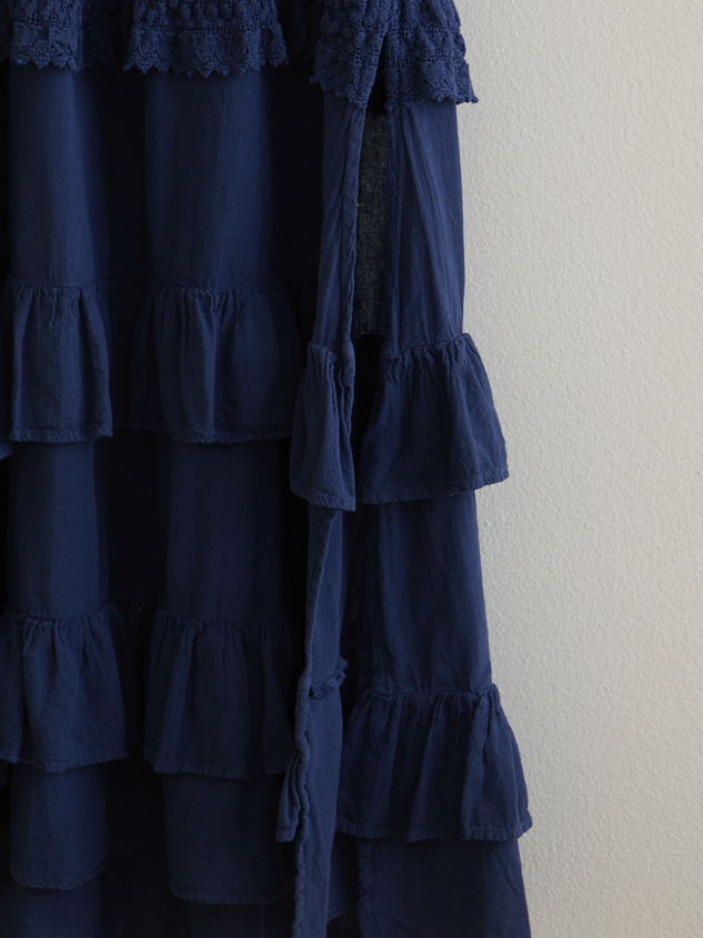 Karissa Tiered Midi Dress Detail 3 - ARULA