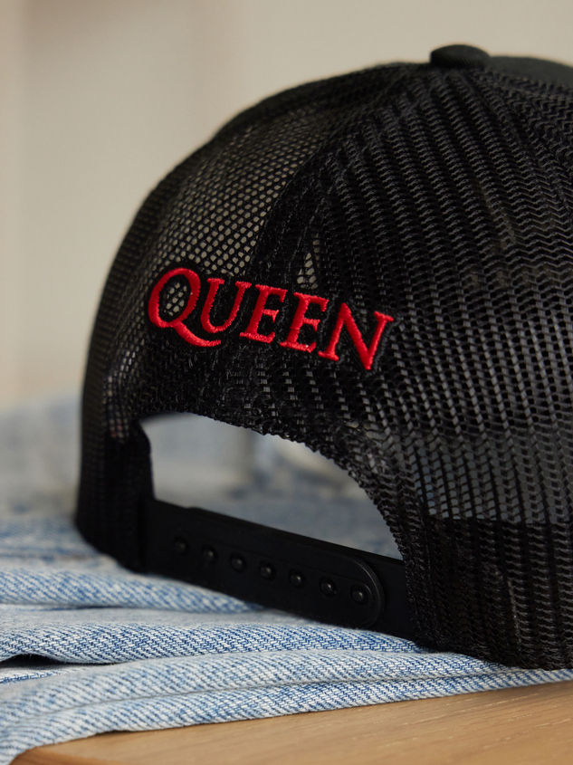 Queen Trucker Hat Detail 2 - ARULA