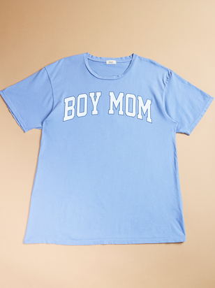 Boy Mom Graphic Tee - ARULA