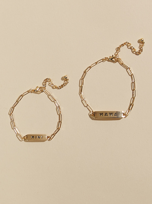 Mama & Mini Paperclip Bracelet Set - ARULA