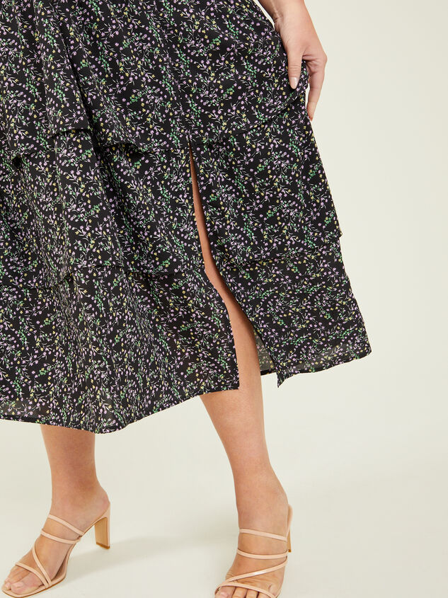 Tallulah Midi Dress Detail 4 - ARULA