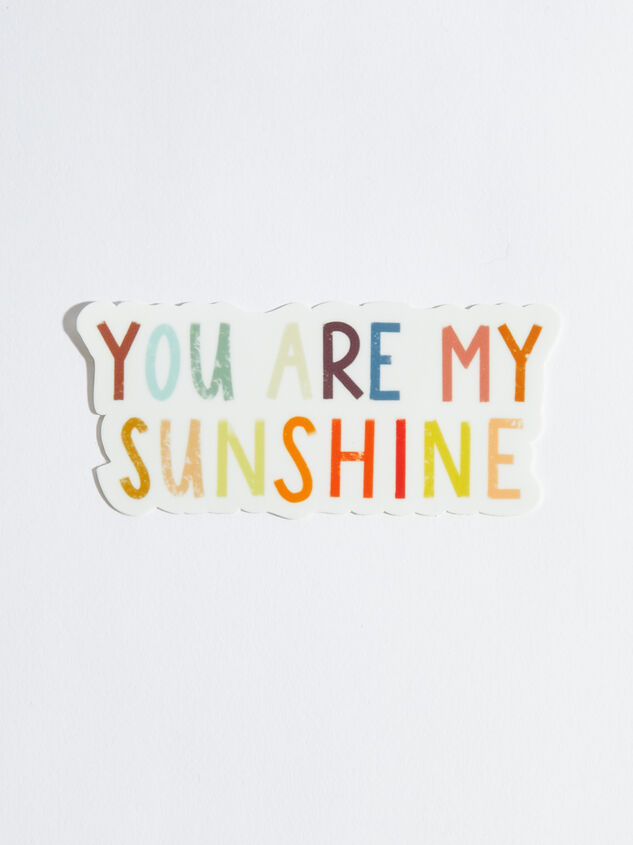 You Are My Sunshine Sticker Detail 1 - ARULA