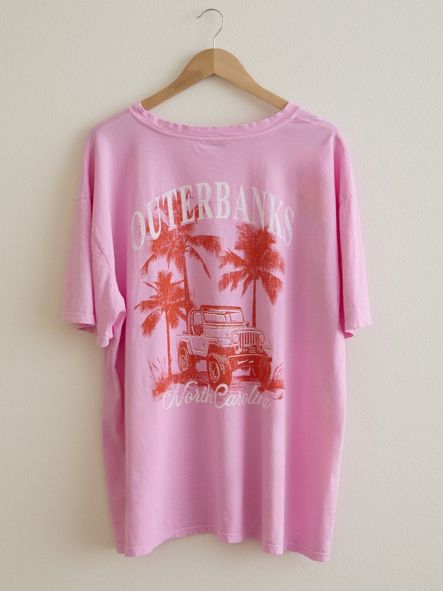 Outerbanks Graphic Tee Detail 3 - ARULA