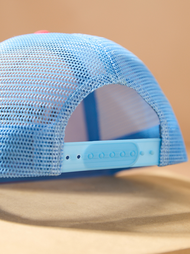 American Girl Trucker Hat Detail 3 - ARULA