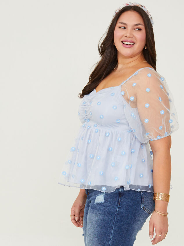 Daisy Dreams Top Detail 3 - ARULA