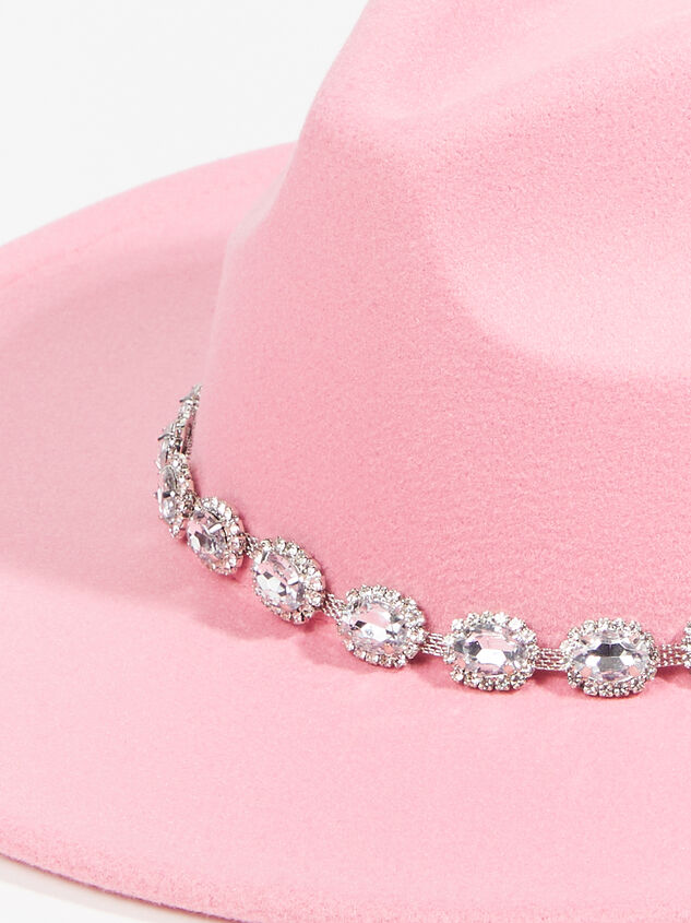 Reese Rhinestone Hat Detail 3 - ARULA