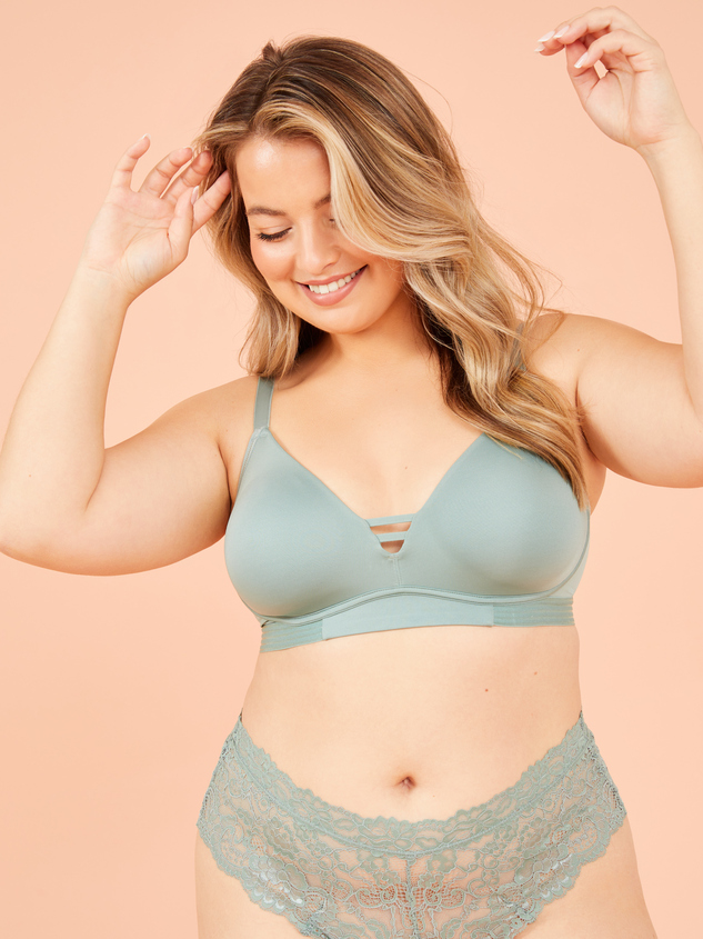 Everyday Wirefree Bra Detail 2 - ARULA
