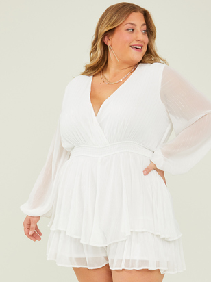 Alma Shimmer Romper - ARULA