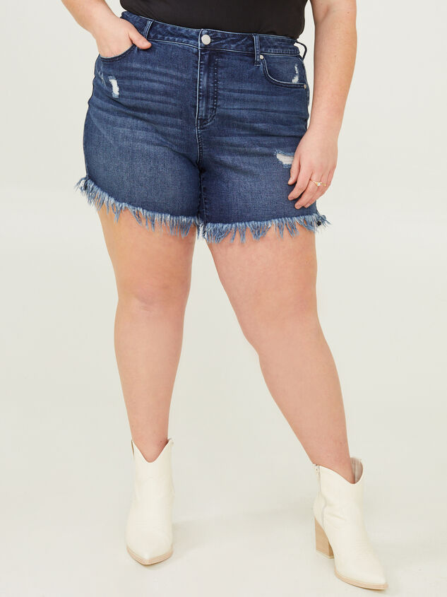 Gabby Vintage Denim Shorts Detail 3 - ARULA