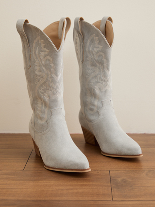 Amaya Wide With & Calf Boots - ARULA