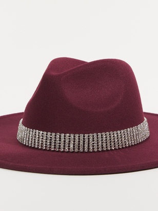 Zelia Rhinestone Hat - ARULA