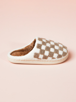 Checkered Slippers - ARULA