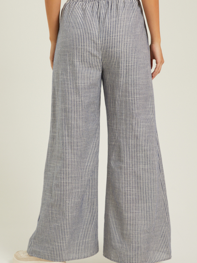 Margi Striped Pants Detail 4 - ARULA